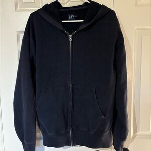 GAP zip up heavy weight hoodie